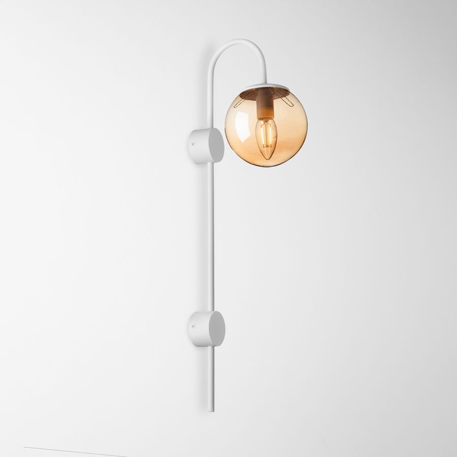 Wall Sconce Glen Imperium Light white / brown