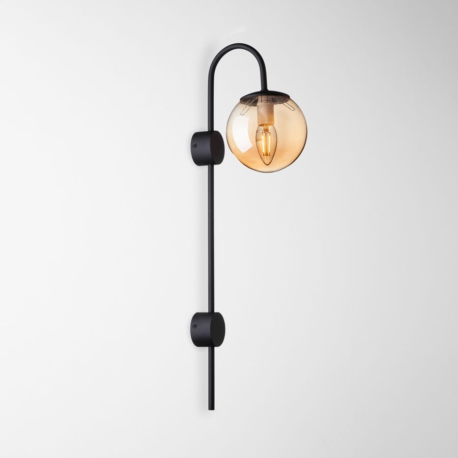 Wall Sconce Glen Imperium Light black / brown