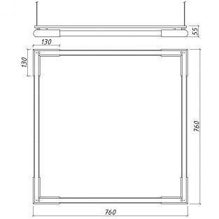 Suspension lamp Obian