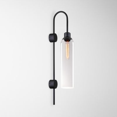 Wall Sconce Swan Imperium Light black / transparent