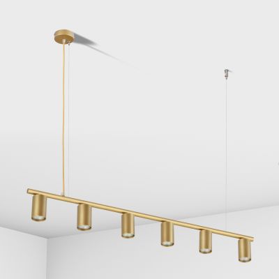 Lampa wisące Dovbush czarny