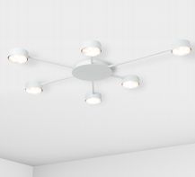 Ceiling lamp Freeda Imperium Light 751682.01.01 white