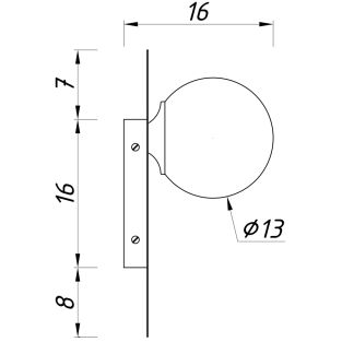Wall Sconce Franko