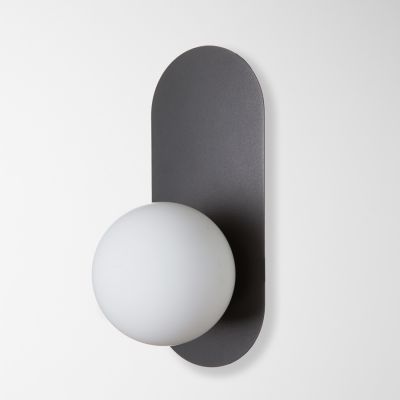 Wall Sconce Franko Imperium Light black / white