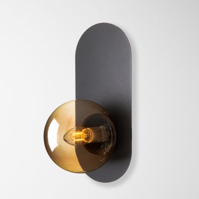 Wall Sconce Franko Imperium Light black / brown