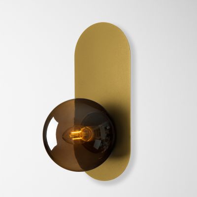 Wall Sconce Franko Imperium Light gold / black smoke