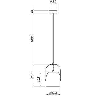 Suspension lamp Veli