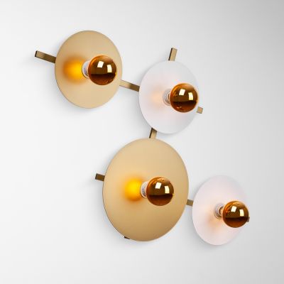 Wall Sconce Kolei Imperium Light gold / white