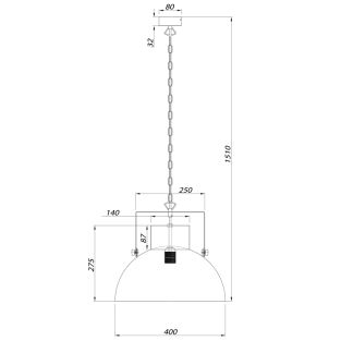 Suspension lamp Brilyn
