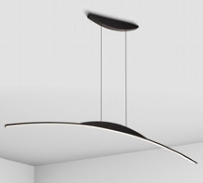 Suspension lamp Curved
