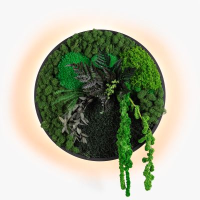 Kinkiety Jace Garden Imperium Light czarny / wielobarwność