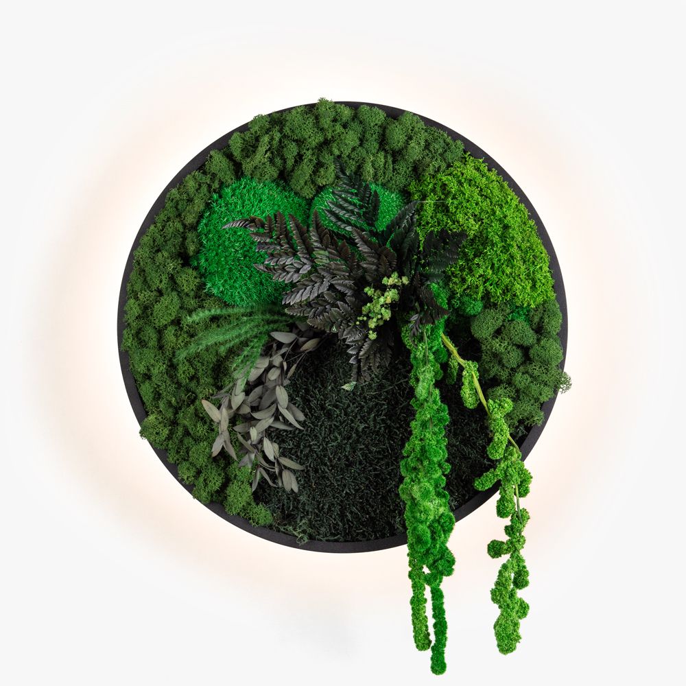 Kinkiety Jace Garden Imperium Light czarny / wielobarwność
