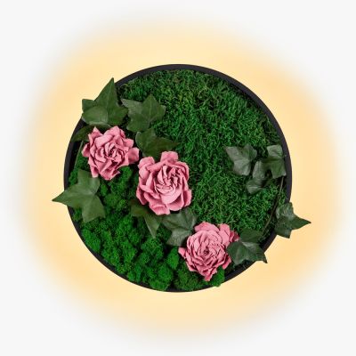 Kinkiety Jace Rose Imperium Light czarny / wielobarwność