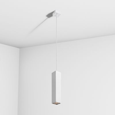 Suspension lamp Submarine white