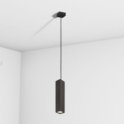 Suspension lamp Submarine black