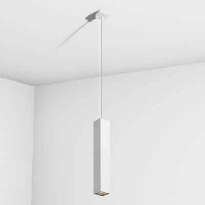 Suspension lamp Submarine white