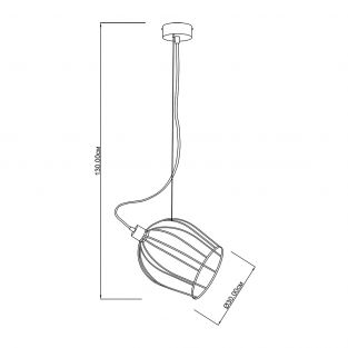 Suspension lamp Bellflower