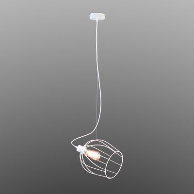 Suspension lamp Bellflower white