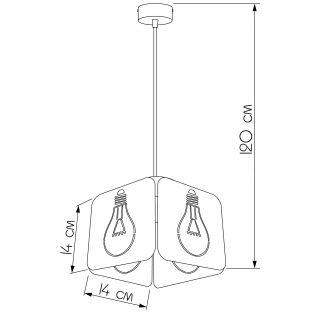 Lampa wisące Idea