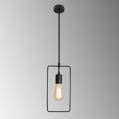 Lampa wisące Geometry czarny