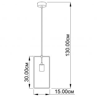 Lampa wisące Geometry
