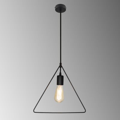 Lampa wisące Geometry czarny