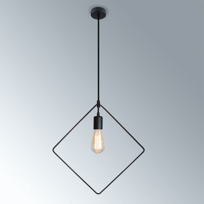 Lampa wisące Geometry czarny