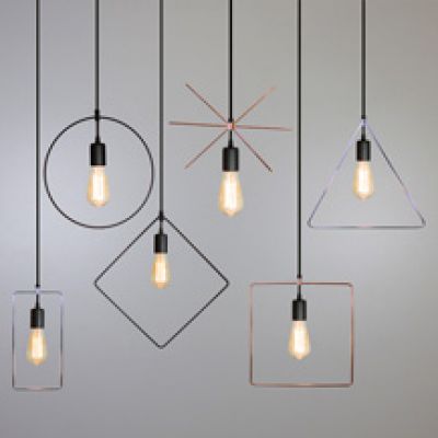 Lampa wisące Geometry